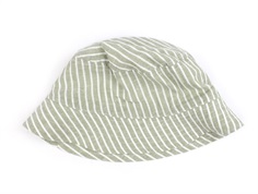 Name It oil green striped bucket hat